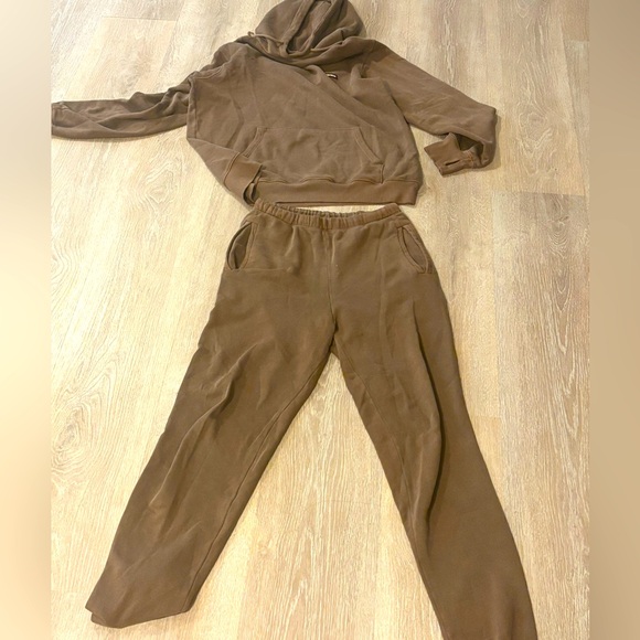 Joah Brown sweatpants. Size S/M. Set is available but sold separately - Picture 1 of 5